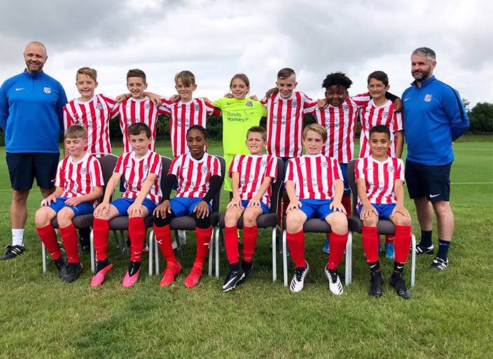 Brand-new kit for Stafford Atletico thanks to support from housebuilder